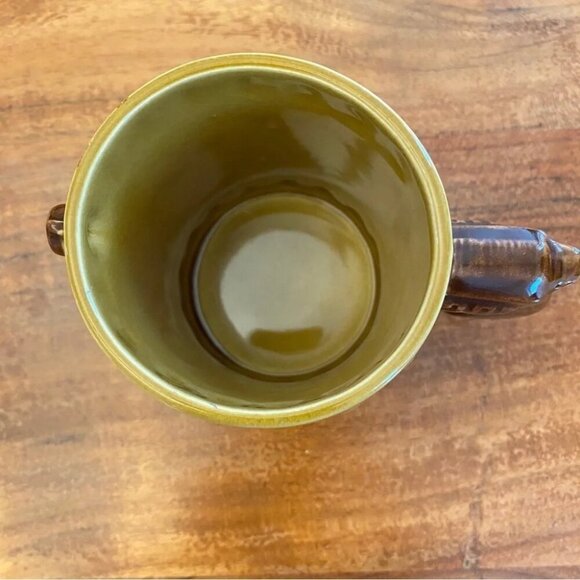 Vintage Rare Knotts Berry Farm Straight Shooter Wells Fargo Mug 1940s-50s - Picture 4 of 15